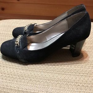 Karen Scott suede heels.